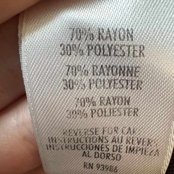 Casual Corner Women's Brown Buttoned Cardigan Size Medium - Picture 7 of 8